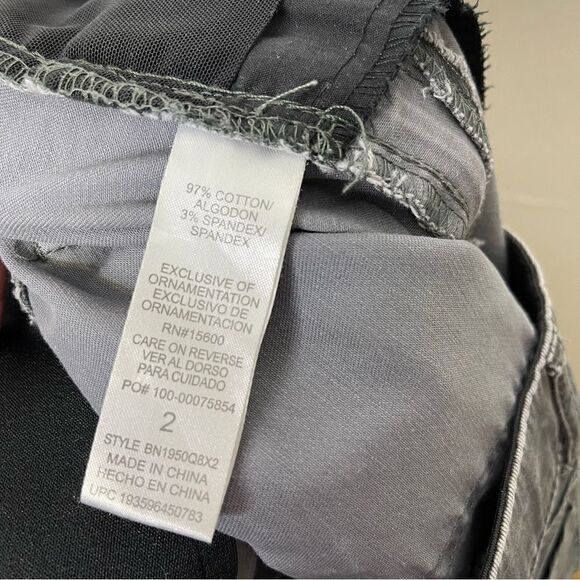 Democracy Camo Side Zip Ankle Skinny Pants 2 - Picture 5 of 7